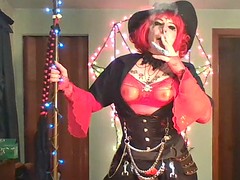 Crossdresser Smoking Porn - Holly crossdresser smoking and stroking movie from ...