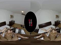 JJTS VR: Big Tits, Blowjob Brunette Porn