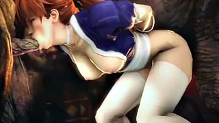 انیمه سه بعدی مرده یا زنده