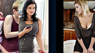 La hermanita Bailey Brooke pilla a su hermanastro viendo porno