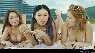 Trailer-Paradise Island-Li Rong Rong- MDL-0007-1-Καλύτερο πρωτότυπο πορνό βίντεο της Ασίας