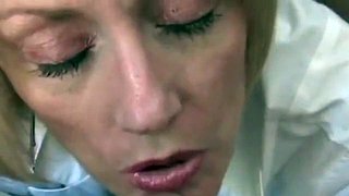 Granny Doctor Examines Cock