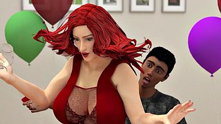 ดอกทองผมบอกใหญ่ประหลาดไปไกลเกินไปกับเพื่อนที่ดีที่สุดของเธอ