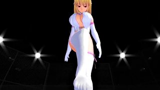 ULTIMATE FIGHTING GIR SELENE FOOTJOB