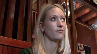 ร้อนแรง ผมบลอนด์ บาร์เทนเดอร์ ระยำ หลังจาก ล้มเหลว การคัดเลือกนักแสดง กับ น่าเกลียด ญิง