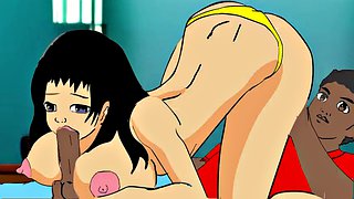 SESIÓN DE FOTOS SEXY DE LOS SIETE DE UNA SEXY MODELO AFRICANA