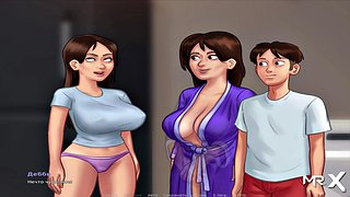 SummertimeSaga: buenas noticias, todas las deudas ya están pagadas. nuestra casa es nuestra E4 #39