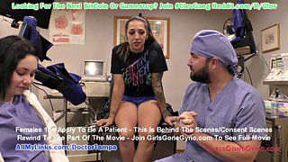 $CLOV Exame Ginecológico de Stefania Mafra pelo Doutor Tampa e Enfermeira Lux