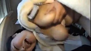 NTR creampie en una gran mujer casada afeitada