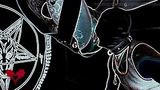 Şeytani Kedi Yeme. Ritüel Yalama ve Emme Lilith&#039;i Orgazma Getirir. Edge Fx Sürümü. Alternatif Görünüm