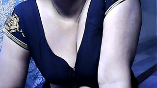 Late night homemade quickie with a chubby maid