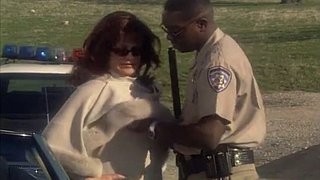 marilyn Chambers krásná milf v prdeli černým důstojníkem