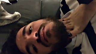 adoração dos pés da namorada francesa