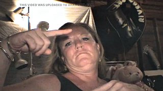 Barfey Geyser Bitch ที่น่ารังเกียจดูดกระเจี๊ยวของฉันในรูรถพ่วง