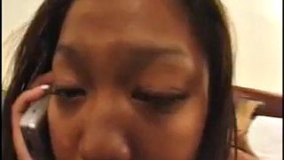 Asian Lyn - Εξαπάτηση ενώ βρίσκεστε στο τηλέφωνο με BF
