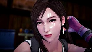 Tifa ได้รับหีแน่นของเธอยืดโดยไก่ orc ขนาดใหญ่!