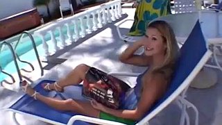 Crystal Ray gives new blowjob: Babe, Blonde &amp; Cumshot Porn