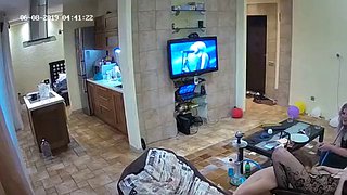 Rubia monta polla en cámara oculta