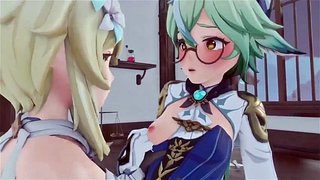 Animación 3D Lumine x Sacarosa