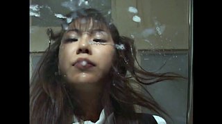 The japanese cum slurping