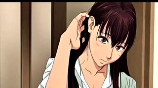 hentai โป๊ญี่ปุ่นขี่หัวโจกของเธอ