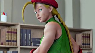 Cammy White ระยำอย่างหนักโดยสาว Futa Juri Han