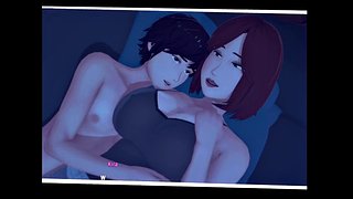 Knight of Love Cap 18 - Jeg onanerer med Stemorens enorme rumpe