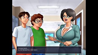 Summertime Saga : réalisatrice coquine aux gros seins ep. 2