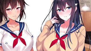 อะนิเมะการฝึกอบรมอานอานที่เร้าอารมณ์ขณะเดินทาง