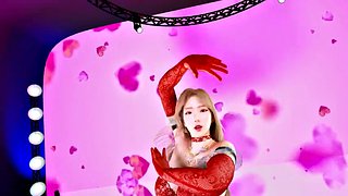 fet jente danser Virt A Mate VAM MMD INVU av sol gjøre på YT