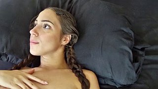 Minha meia-irmã está sempre com muita fome da minha carga cremosa