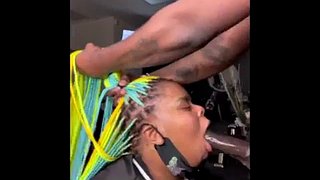 bbw 乌木 变性人 被用作假阴道