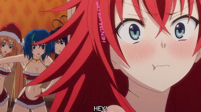 Rias Undresses Slowly Before Giving Issei a Deep & Warm Oral Finish ◇ HENTAI Parody