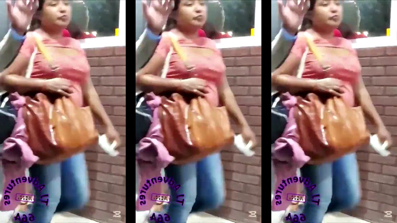 Big Tits Street Prostitute in Heels Gets Anal Outdoors