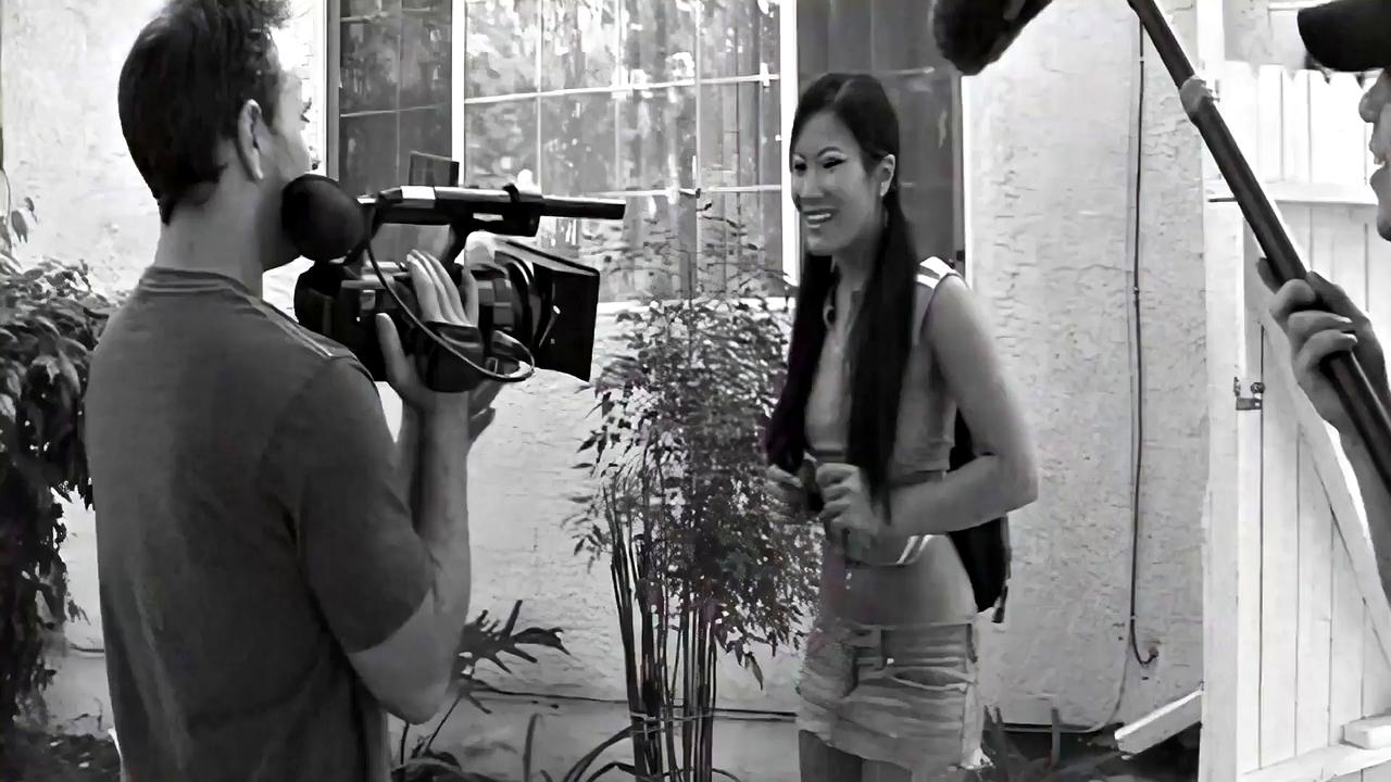 Blonde Cheerleader Christina Aguchi Creampied by Alex Sanders