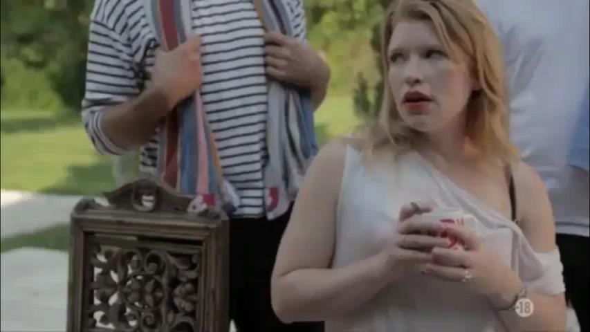 Blond American Lesbian fucks her French Lover: Blowjob, Cowgirl & Licking Porn