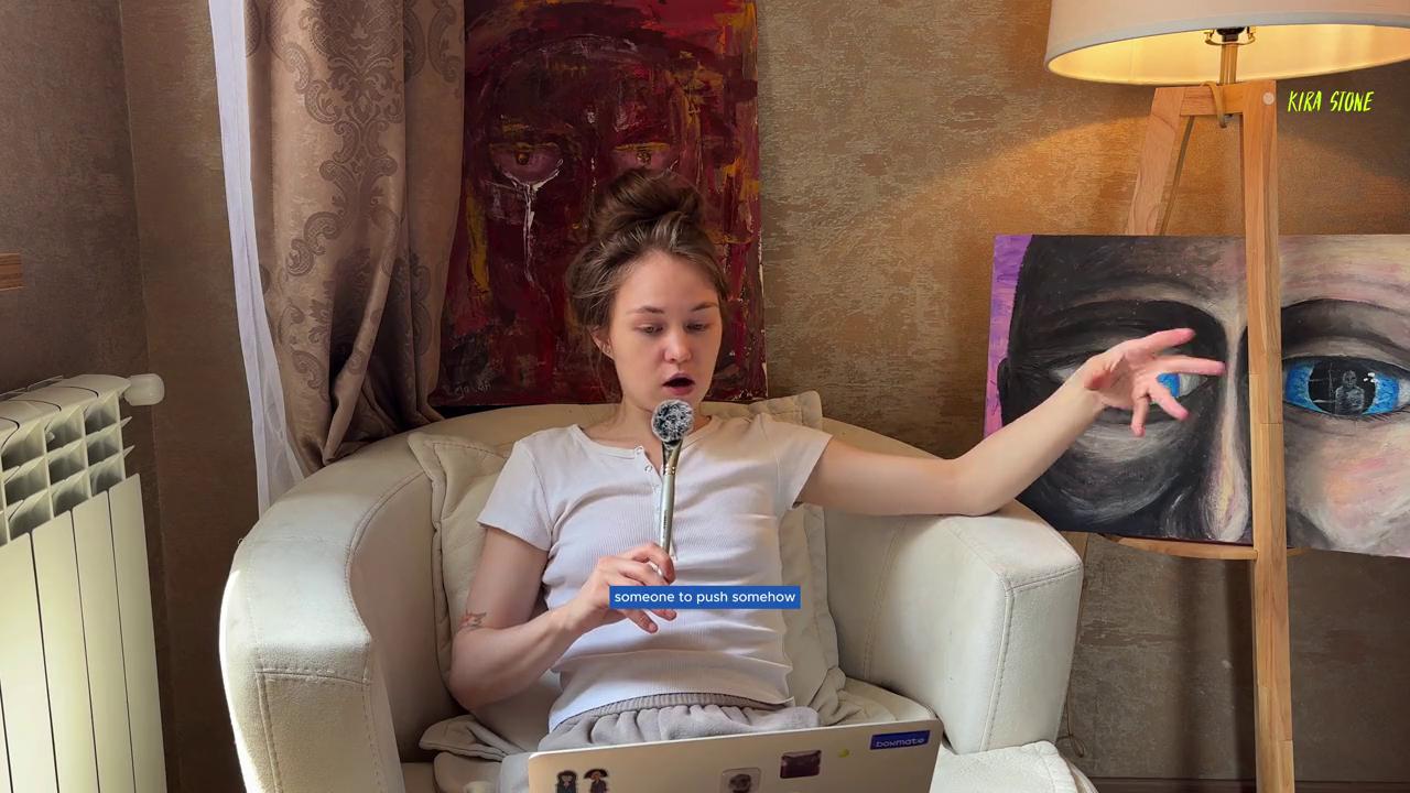 Kira Stone's Big Butt Jiggles as Cucumber Stretches Tight Virgin Ass for First Time in Solo Lesbian Te
