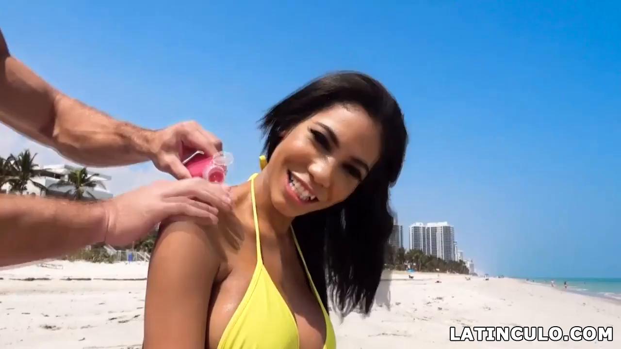 Johnny Castle Fucks Hot Latina Shay Evans After Beach Pickup