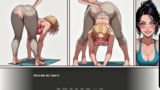 A Hot Redhead Stripper Gives a Lap Dance- Welcome to Port Haven #4 Gameplay