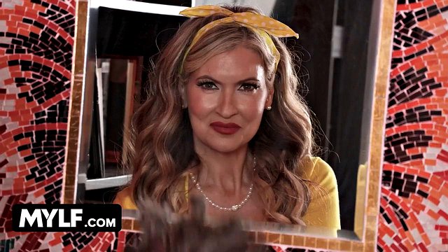 Big Tits Milf Housewife Gigi Dior Worships Cock Like A Champ While Keeping Her Spotless Home Immaculate