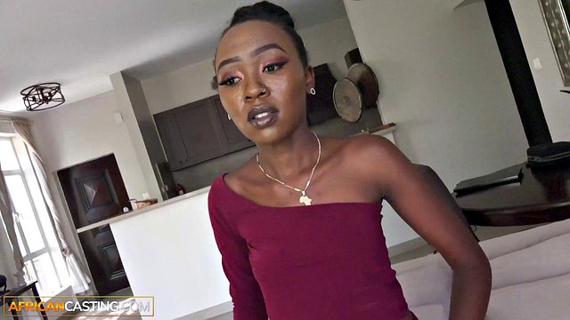 BBC Producer Pounds Big Black Ass Teen on His Huge Cock at Audition