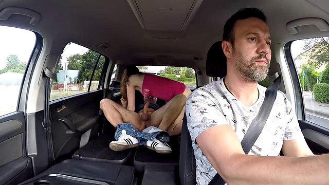 Marie Skyler's Big-Ass Milf Pounded by Titus Steel in Car Outdoors