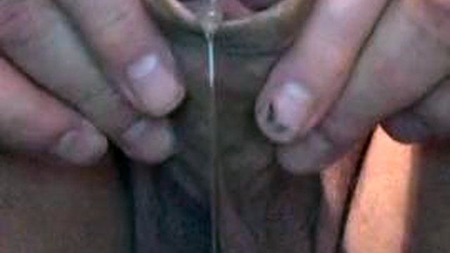 Precum Precum and more Precum - and nice cumshot at the end