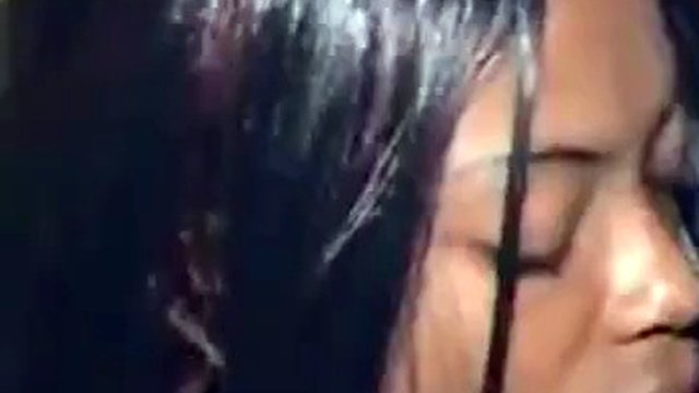 Jamaican, ebony, sneak off condom, raw