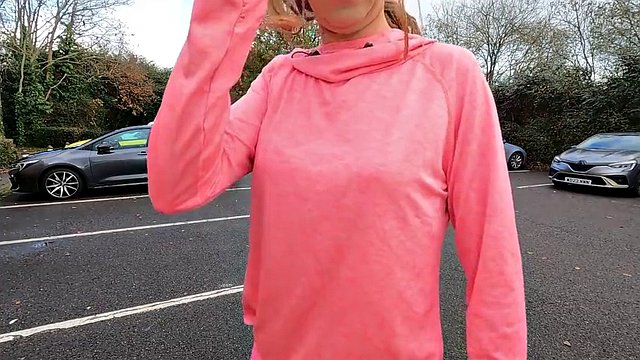 Flash in a busy parking lot