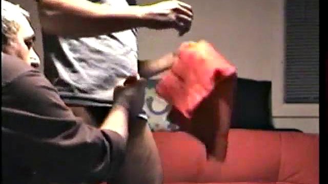 Giving Str8 Zack a Handjob
