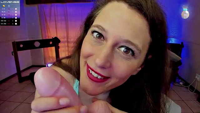milf smoking and playing
