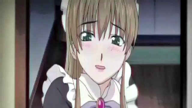 Anime maid masturbates and gets wet