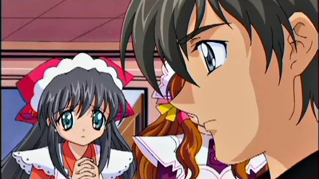 Filthy anime fuck teen babes in MFF threesome