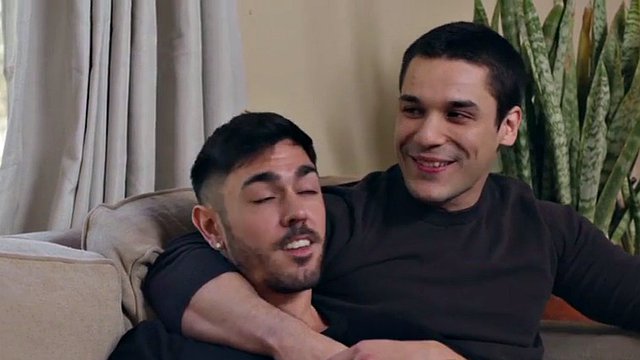 Black gay anal fucks white roommate with bbc